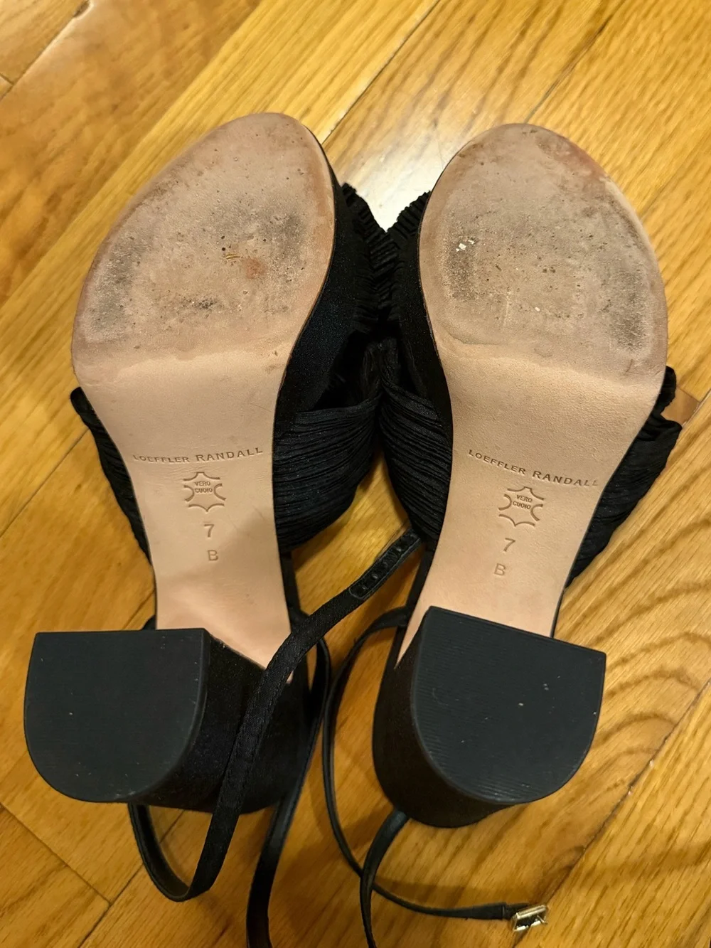 Loeffler Randall Natalia Black Platform Bow Heel